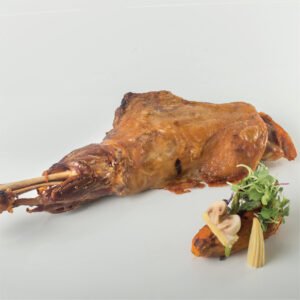 Oven roasted lamb shoulder